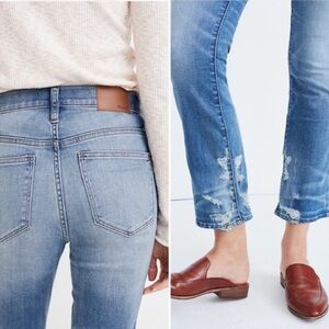 Madewell Cali Demi Boot Jeans